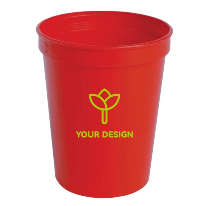 Custom 16 Oz Reusable BPA-Free Stadium Cups Perfect for Parties & Weddings
