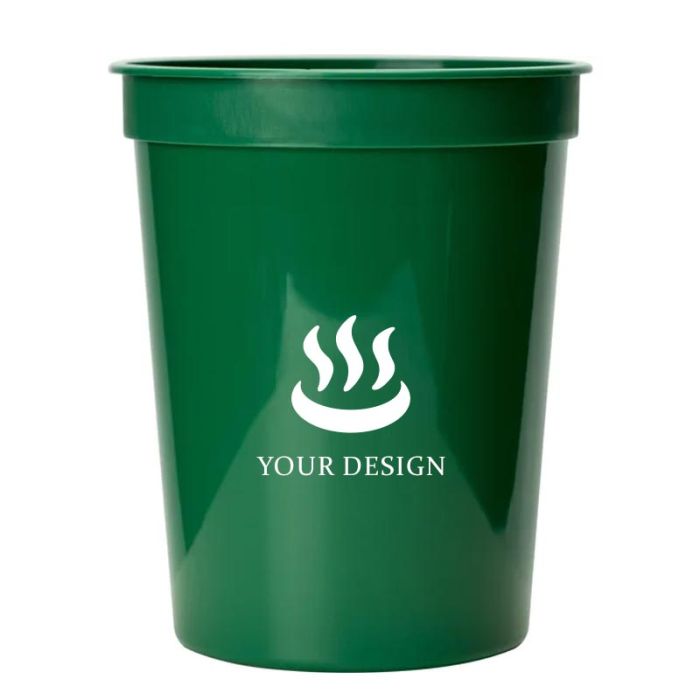 Custom 16 Oz Reusable Plastic Cups for Weddings, Banquets & Restaurants