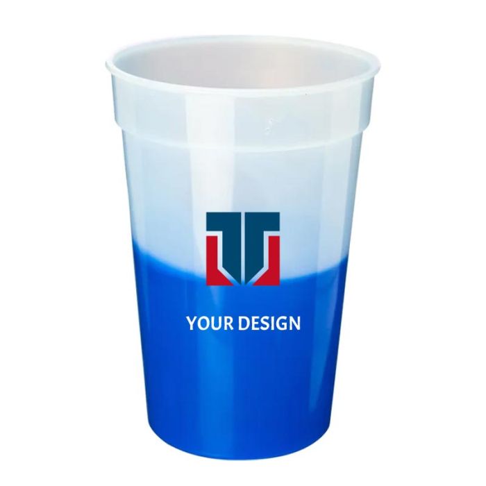 Custom 17 Oz Color Changing Mood Stadium Cups for Events & Restaurants