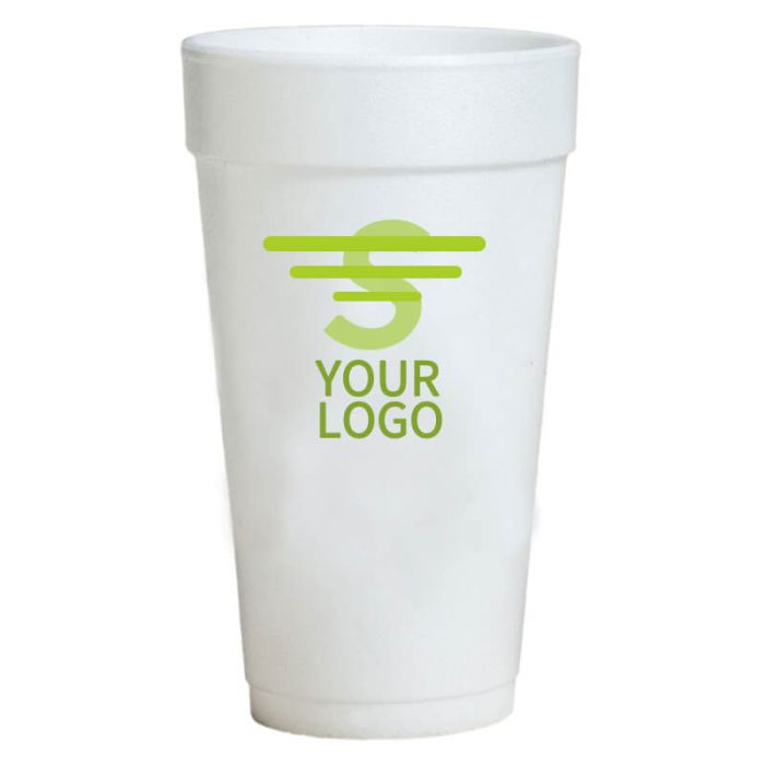 Custom 20 Oz. Foam Cups