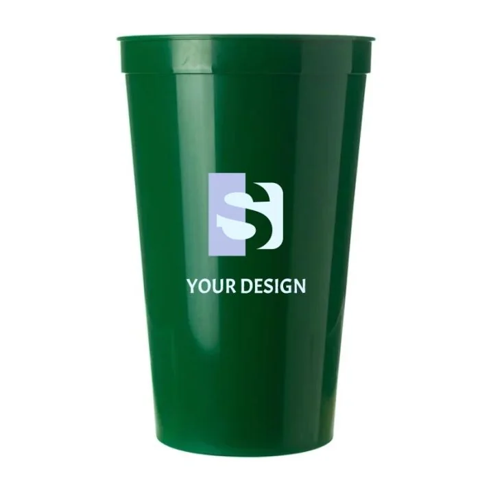 Custom 22 Oz BPA-Free Plastic Cups for Weddings & Parties