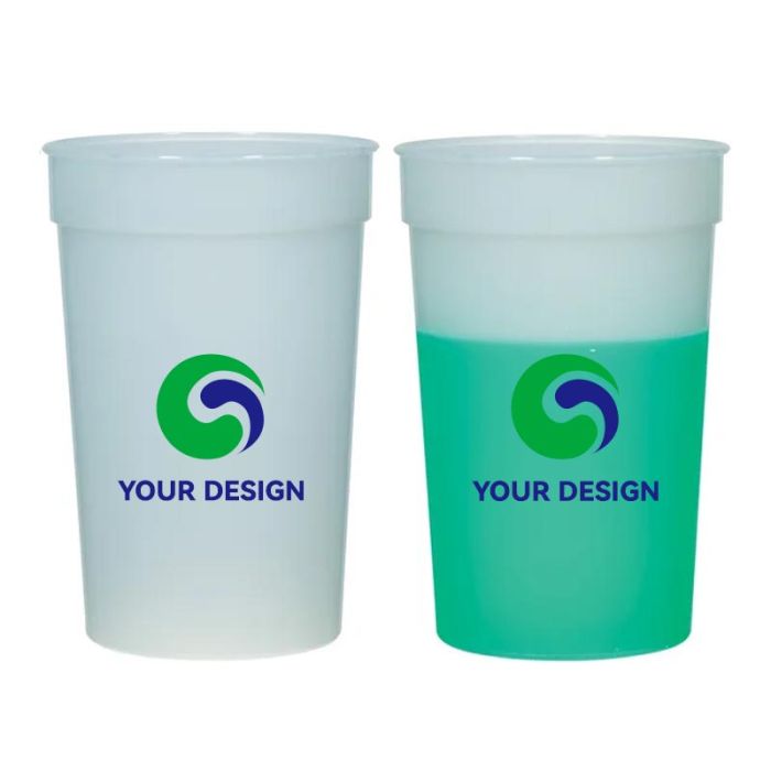 Custom 22 Oz Color Changing BPA-Free Mood Stadium Cups for Promotional Events