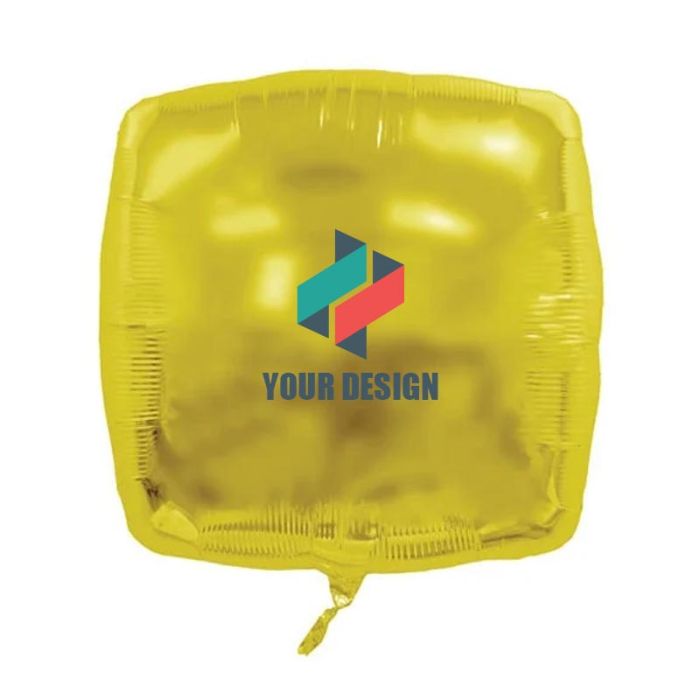 Custom 22" Square Foil Balloons with Extended Float Time