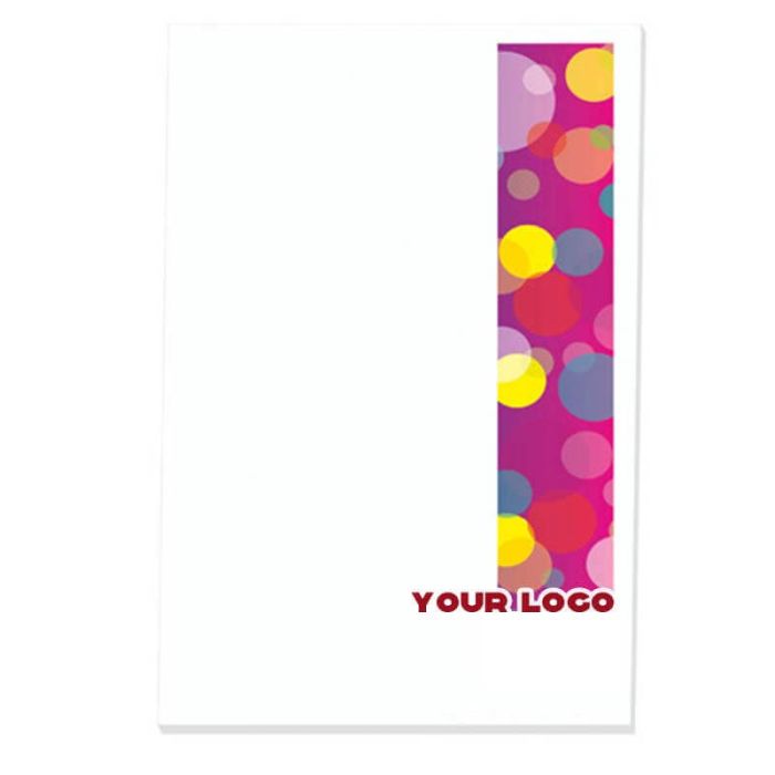 Custom 25 sheets Long Sticky Notepads for Office School Promotion