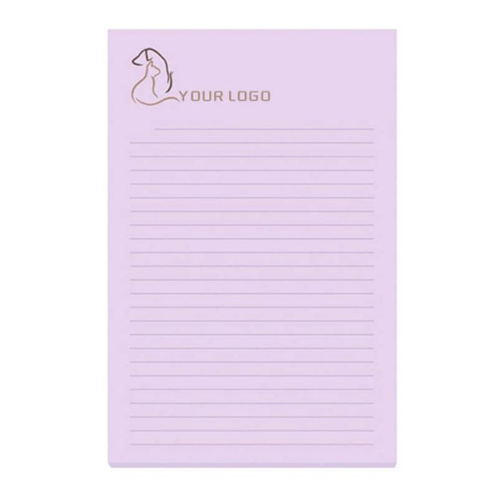 Custom 25 Sheets Promotional Office Adhesive Notepads Outline Draft Paper