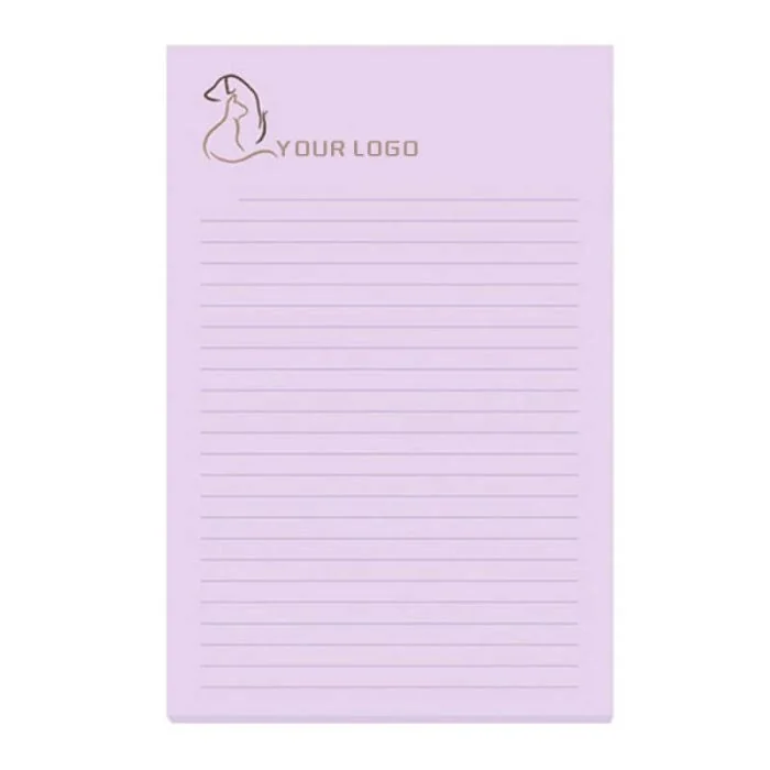 Print Your Logo On 25 Sheets Promotional Office Adhesive Notepads ...