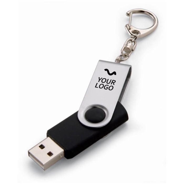 Custom Logo Printed USB Flash Disk Drives USB Rotated Memory Stick Backup Data Jump Drive