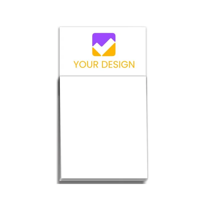 Custom 50 Sheets Magnetic Notepad for Promotional Use 