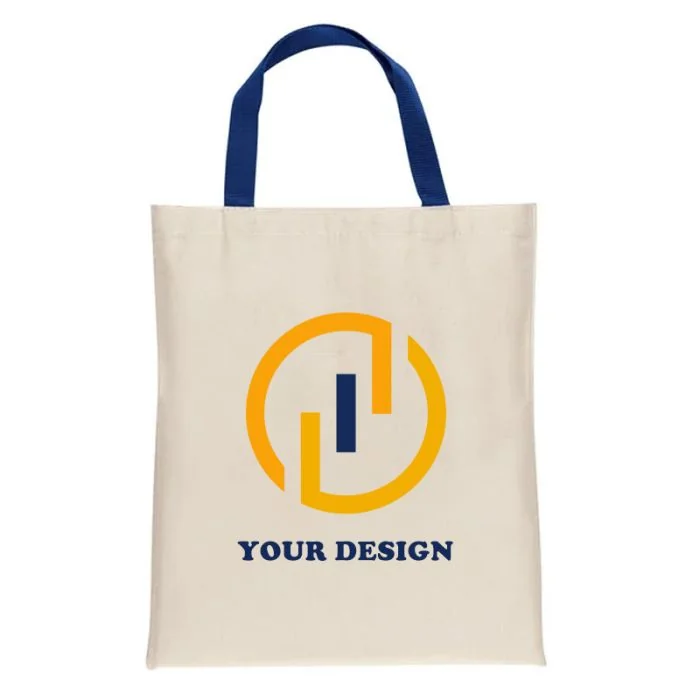 Custom Affordable Cotton Tote Bag 13" W x 15.5" H
