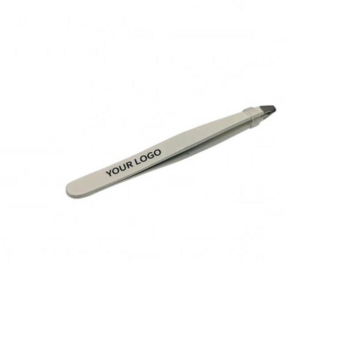 Custom Beauty Tool Professional Stainless Steel Eyebrow Tweezers