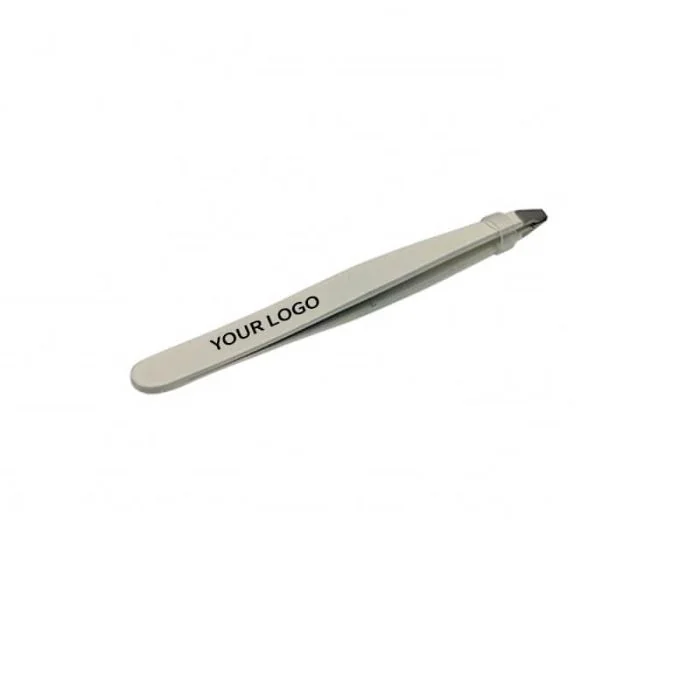 Custom Beauty Tool Professional Stainless Steel Eyebrow Tweezers