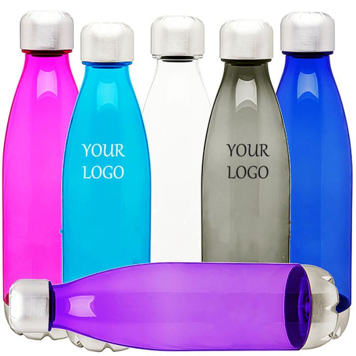 Custom BPA Free Plastic Sports Bottle Fitness Clear Bottle Reusable Tritan Water Bottle