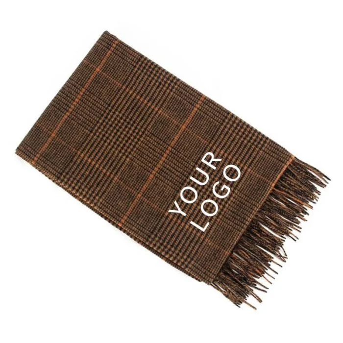 Custom Classic Fashion Scarf Lady Winter Warm Cashmere Scarf Long Shawl