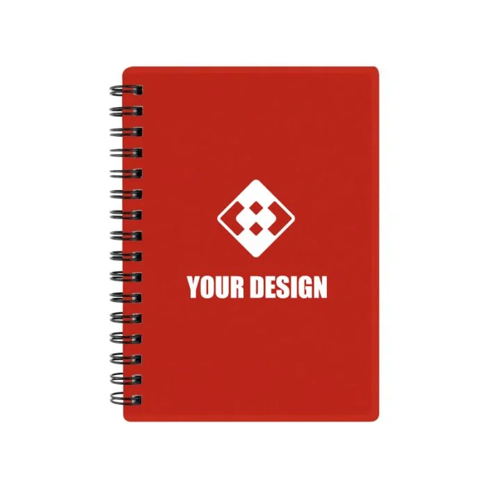 Custom Compact Mini Pocket Buddy Notebook - 50 Lined Sheets with Zip-Lock Pocket 