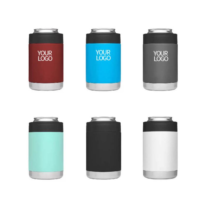 Custom Cooler Beer Can Stainless Steel Beer Cola Holder with Thermal Insulation