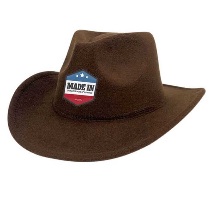 Custom Curved Brim Western Cowboy Hats Retro Jazz Hat Party Event Props