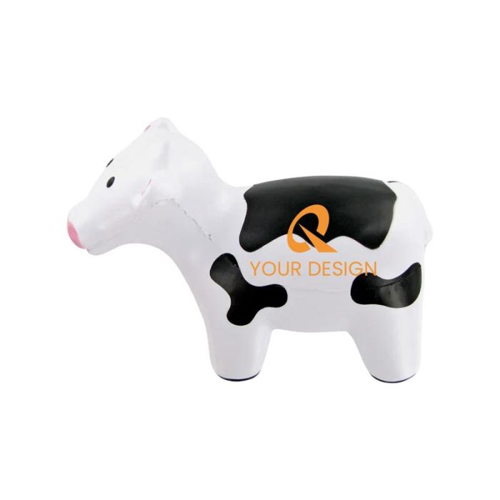 Custom Delightful Milk Cow Stress Toys 5"x3.5"x2"