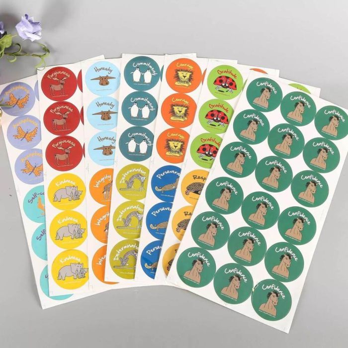Die-Cut Sticker Sheets