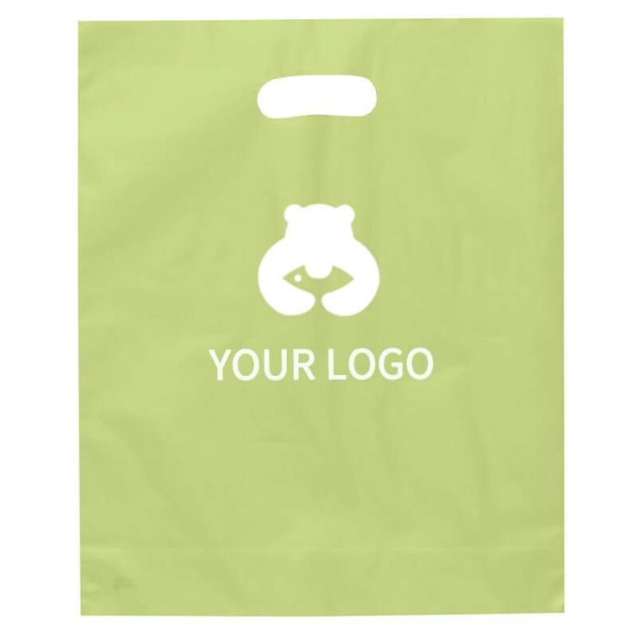 Custom Die Cut Gift Bag Bulk Plastic Gift Bags for Boutique Retail Stores