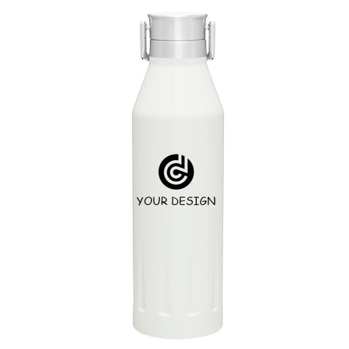 Custom Double Wall 18/8 Stainless Steel Thermal Bottle with Copper Vacuum Insulation 20.9 oz