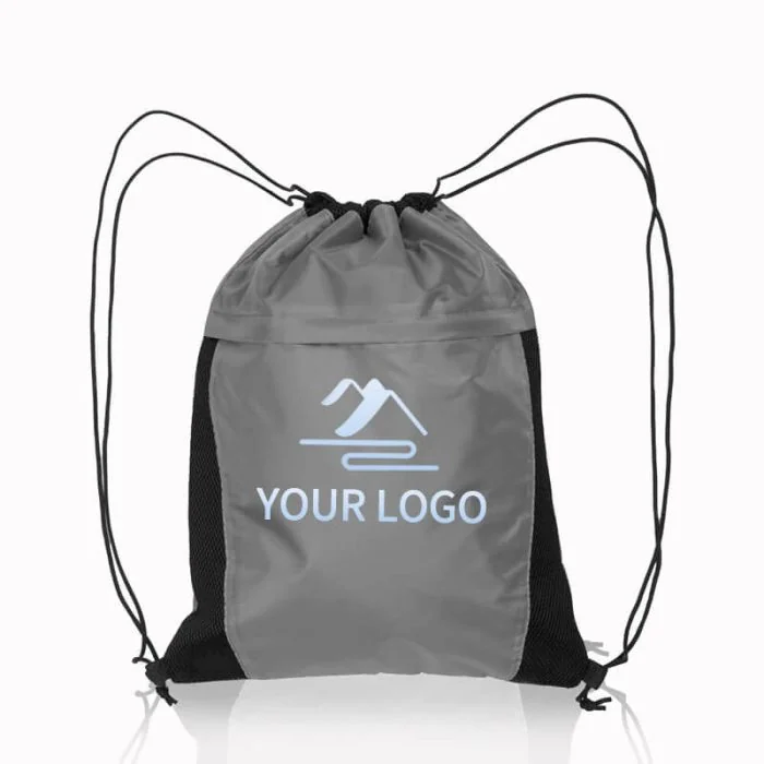 Custom Drawstring Backpacks Sports Gym Bag Hiking Travel Bags for Women Men 