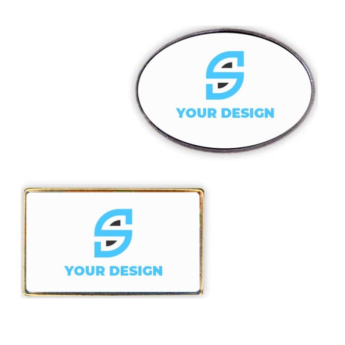 Custom Durable Metal Lapel Pin with Epoxy Dome