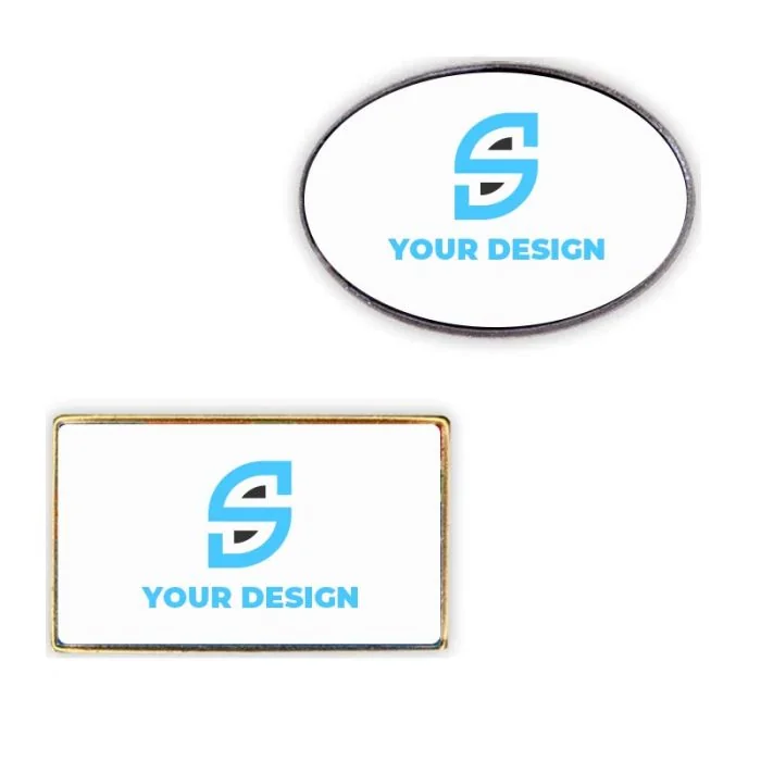 Custom Durable Metal Lapel Pin with Epoxy Dome