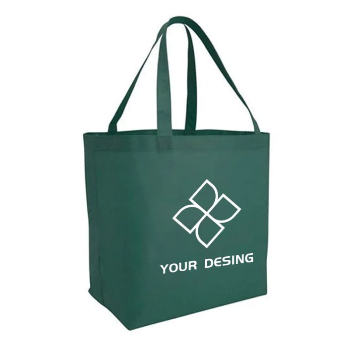 Custom Durable Non-Woven Big Value Tote Bag 13"H x 12" W