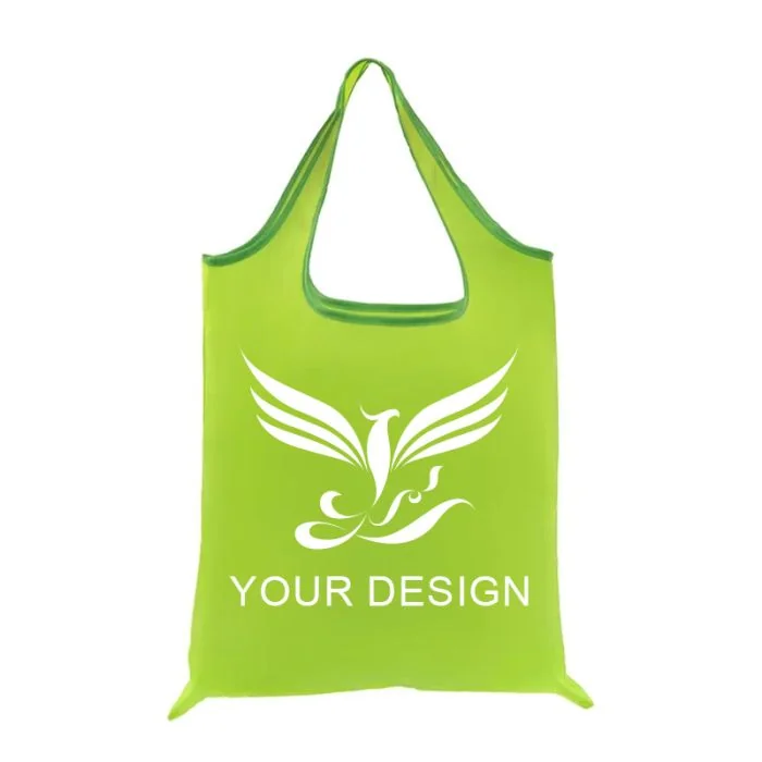 Custom Durable Polyester Shopping Tote Bag 21.46"H x 15.28" W