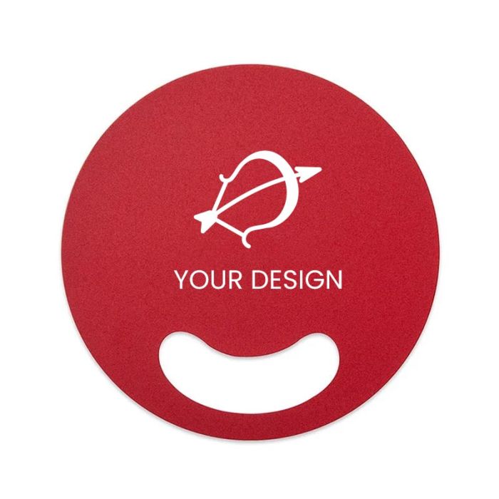 Custom Durable Polypropylene Circle Hand Fans 7" Ideal for Events