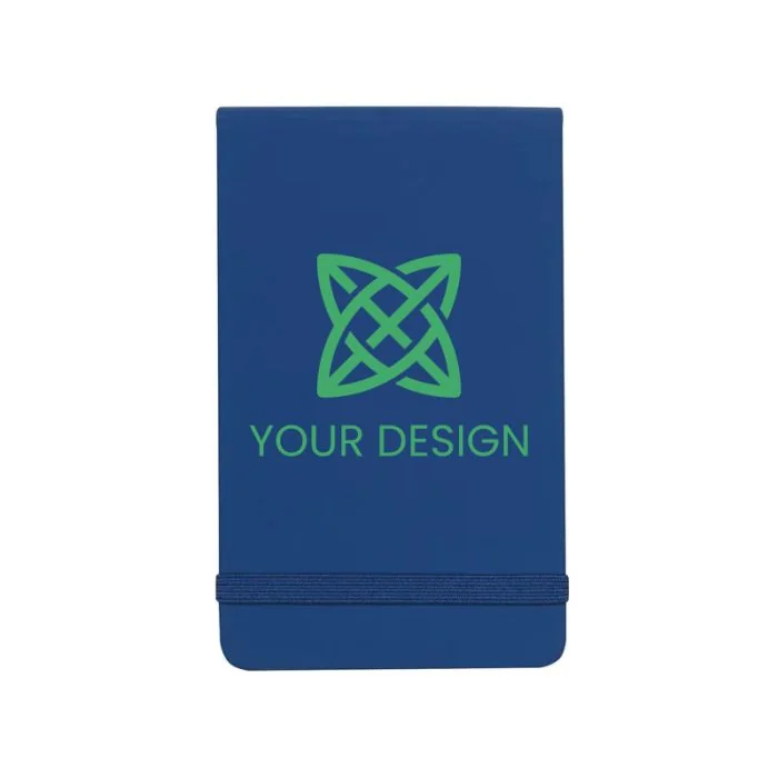 Custom Durable PVC Jotter Notebook Ideal for Business & Trade Shows (5.25" H x 3.5" W)