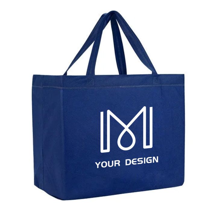 Custom Eco-Friendly Heat Sealed Non-Woven Tote Bag 8"H x 12" W