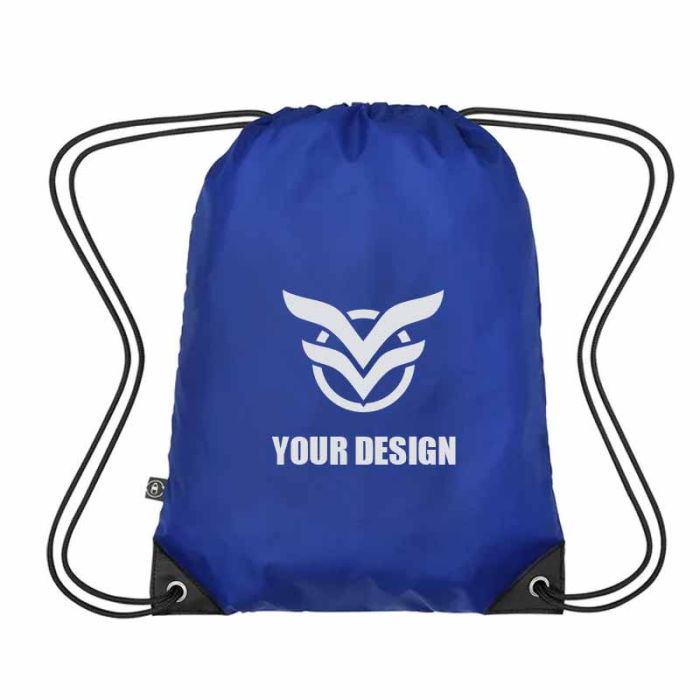 Custom Eco-Friendly Small Sports Pack with RPET Material 17.5"H x 13.25" W