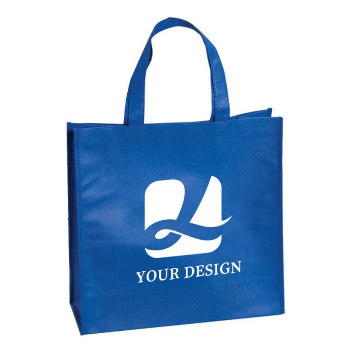 Custom Eco-Friendly Textured Non-Woven Tote Bag 13" H x 13" W