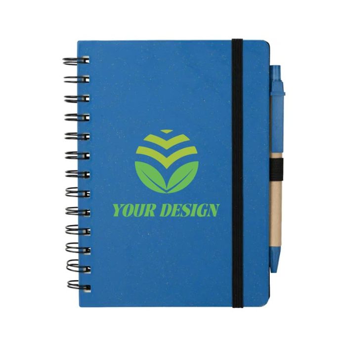 Custom Eco-friendly Venture Junior Notebook and Pen