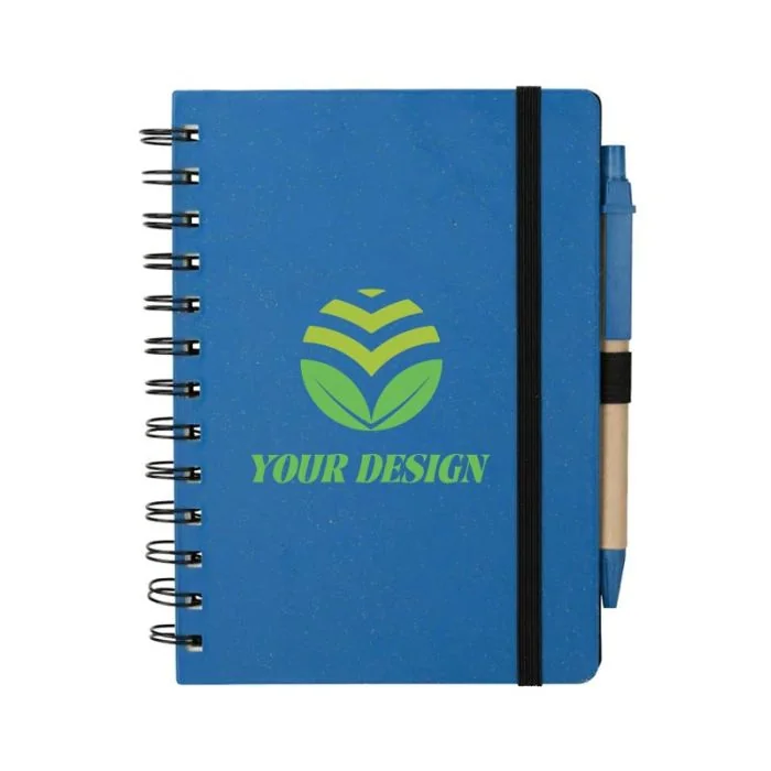 Custom Eco-friendly Venture Junior Notebook and Pen