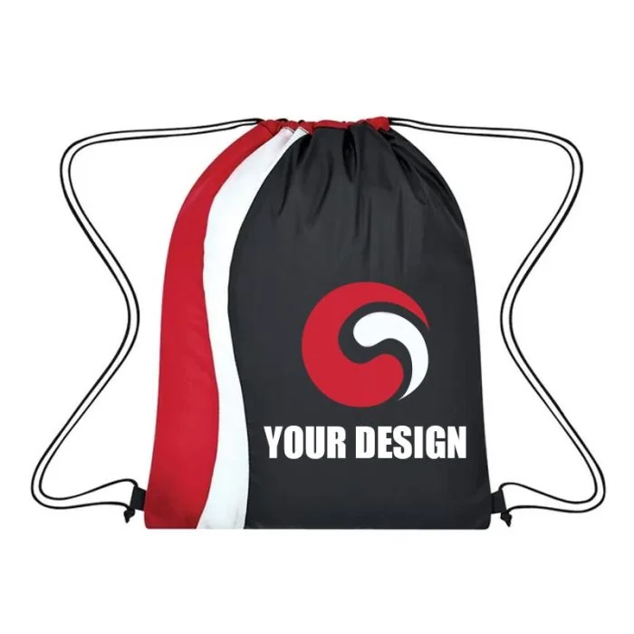 Custom Eye-Catching Diversion Drawstring Sports Pack 17.75"H x 13.5" W