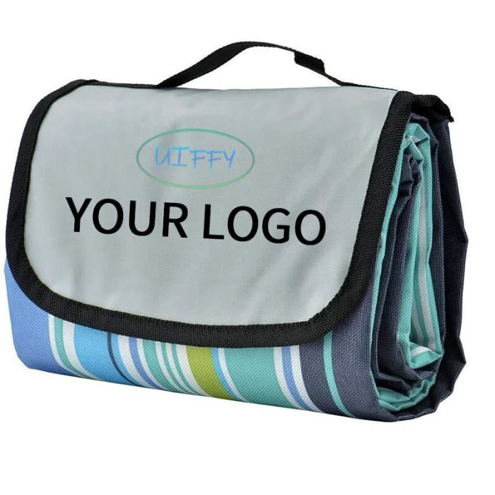 Custom Foldable Waterproof Travel Picnic Blanket for Outdoor Travel Beach Lawn Park