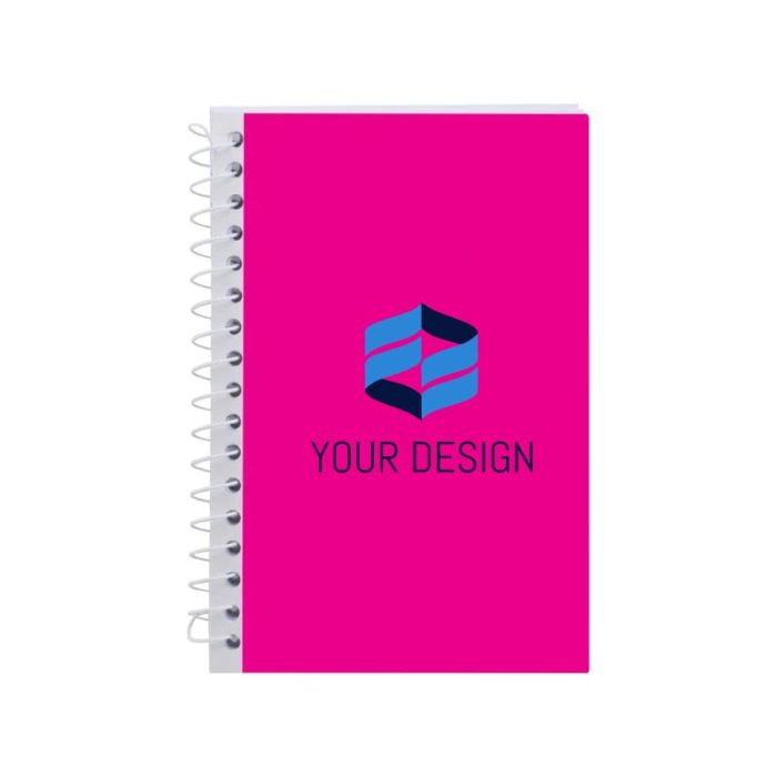 Custom Full-Color Imprint Spiral Side Bound Notebook 