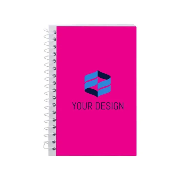 Custom Full-Color Imprint Spiral Side Bound Notebook 