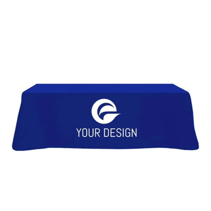 Custom Full Sided Durable 8 Foot Table Cover