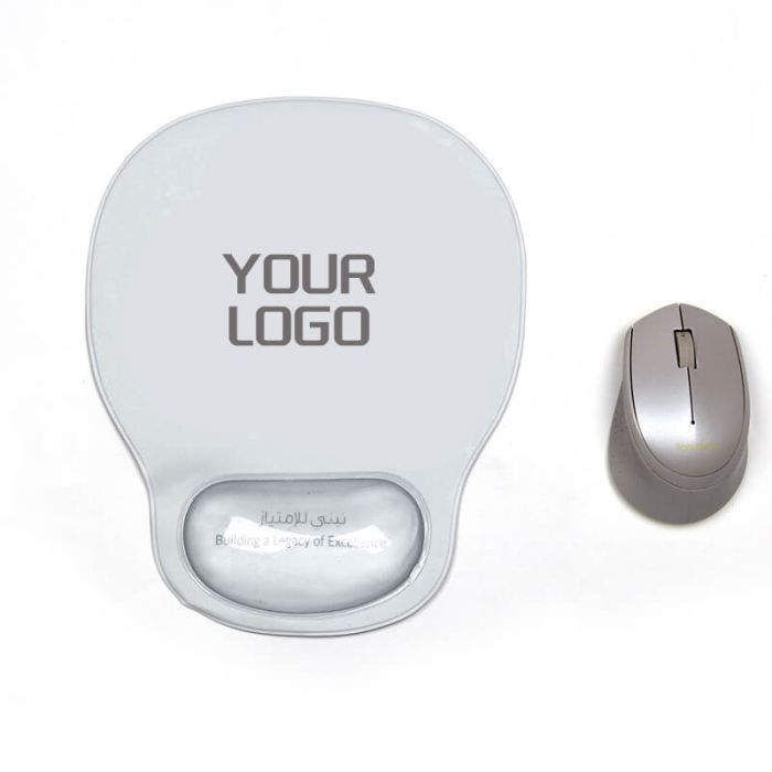 Custom Gel-filled Wrist Arm Rest Mouse Pad for Home Office Gaming