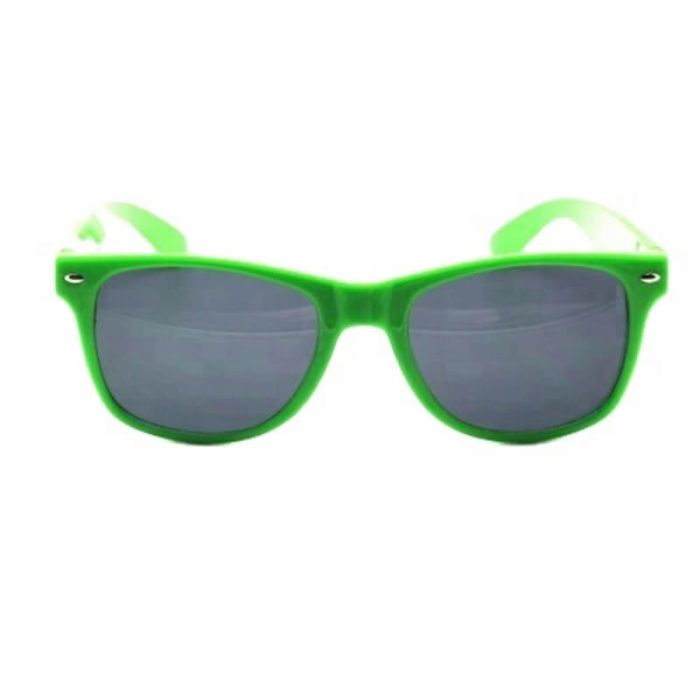 Custom Logo Printed Vintage Party Sunglasses Outdoor Promotional Summer Glasses