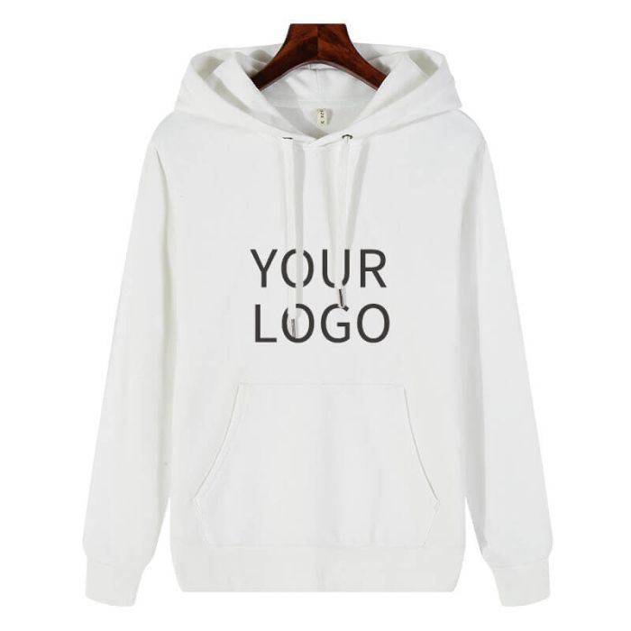 Custom Hoody Long Sleeve Hooded Sweatshirt School College Fleece Pullover