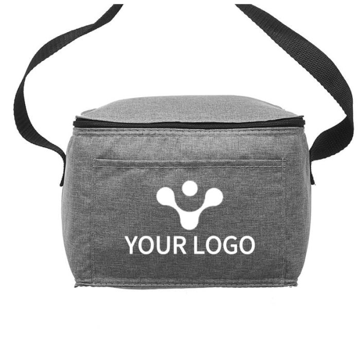 Custom Insulated 7.25W x 5.5H Lunch Box Bag Reusable Grocery Cooler Bags Picnic Bag 