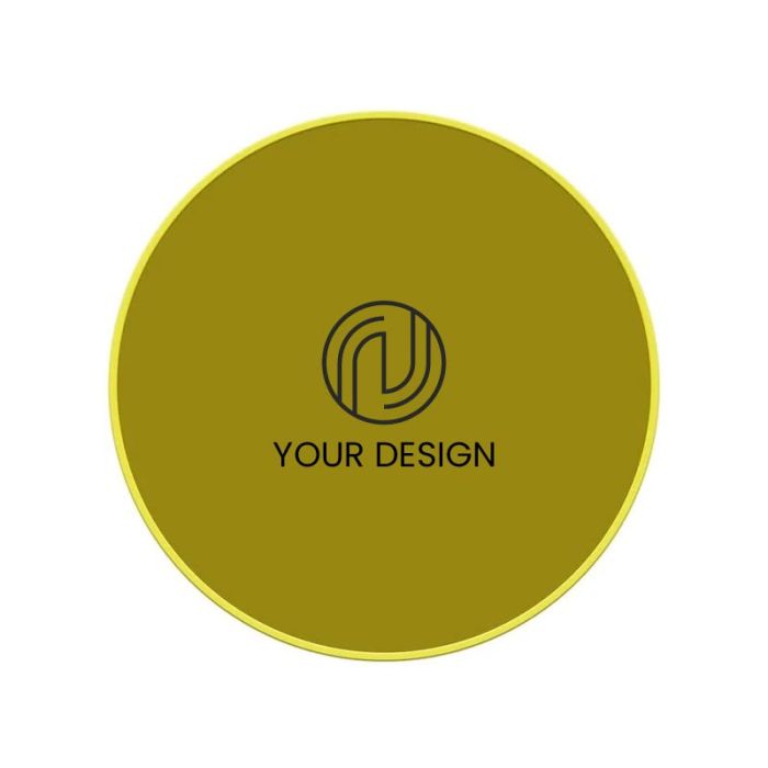 Custom Iron Round Lapel Pins with Military Clutch