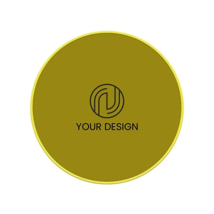 Custom Iron Round Lapel Pins with Military Clutch