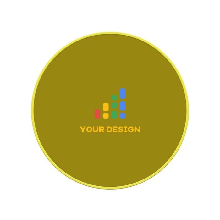 Custom Iron Round Lapel Pins with Military Clutch Backing 1.25" Dia.