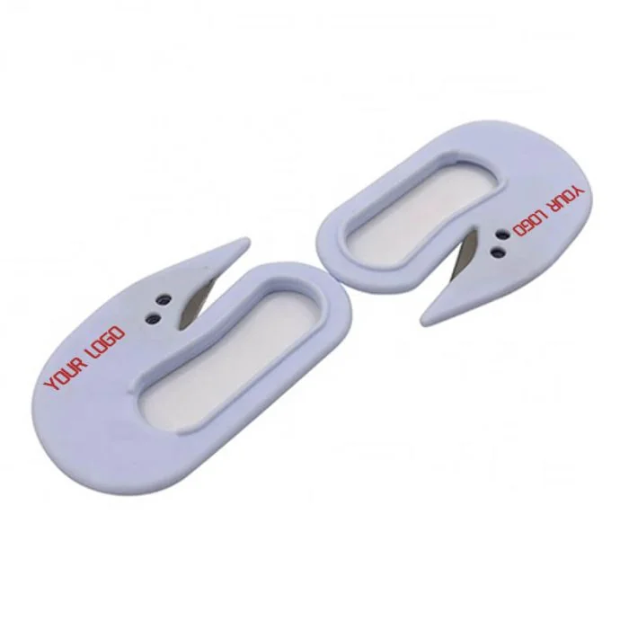 Custom Letter Opener  with Razor Blade Envelope Package Slitter Paper Cut for Promotional Event