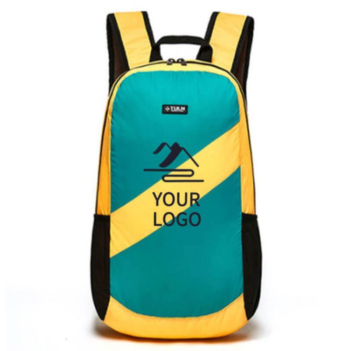 Custom Lightweight Packable Backpack Camping Outdoor Color Matching School Bag